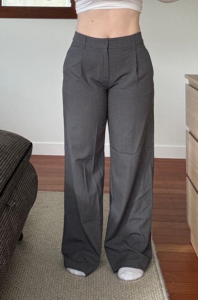 GARAGE Grey Pants Size 3