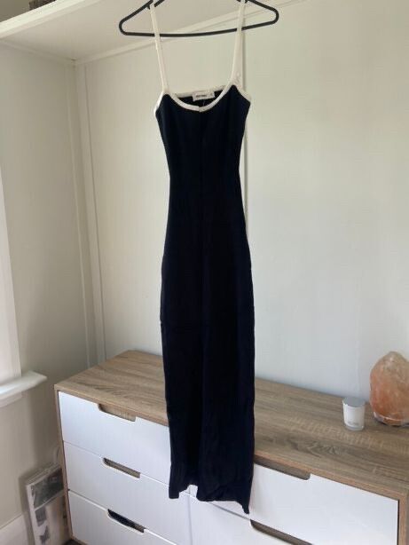 Perfect Stranger Black Maxi Dress
