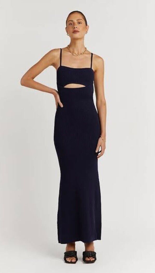 Dissh Charlie ink cut out dress