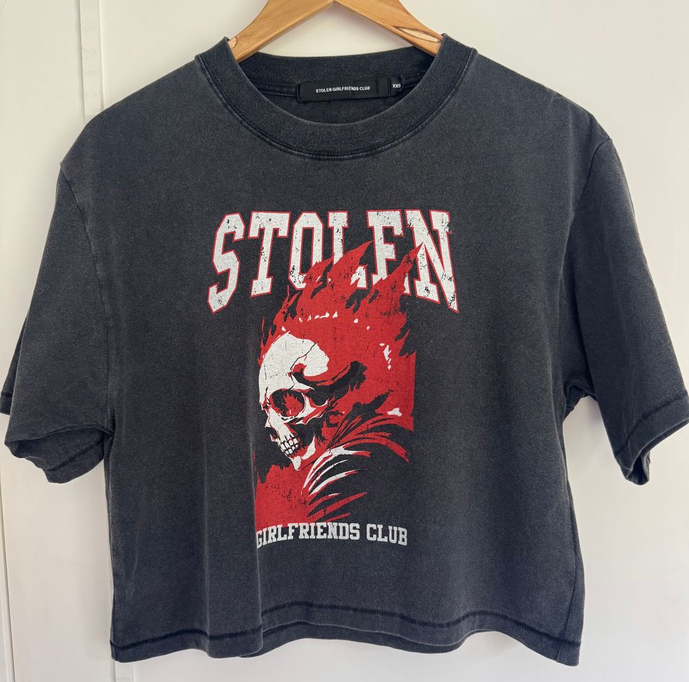 STOLEN GIRLFRIENDS CLUB Charcoal Grey T-Shirt