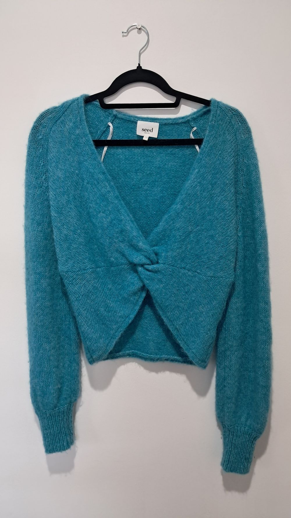 Seed Teal Knit Cardigan
