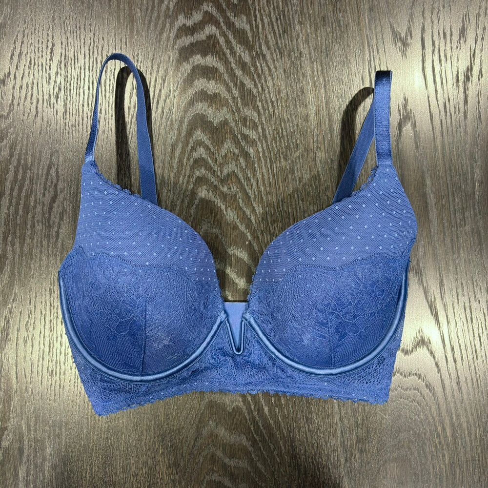 10E Blue Lace Bra