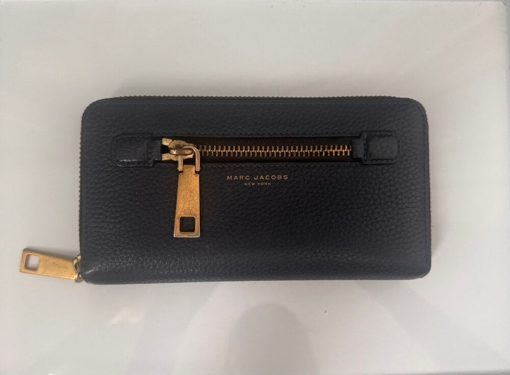 Marc Jacob’s Blue/Gold Wallet