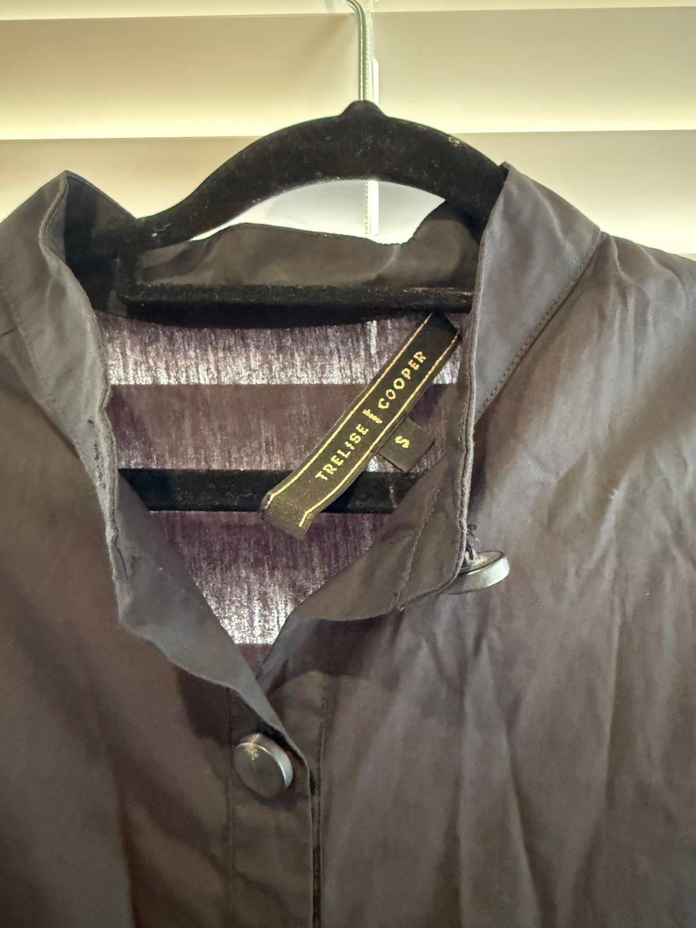 Trelise Cooper Black Shirt Dress Size S