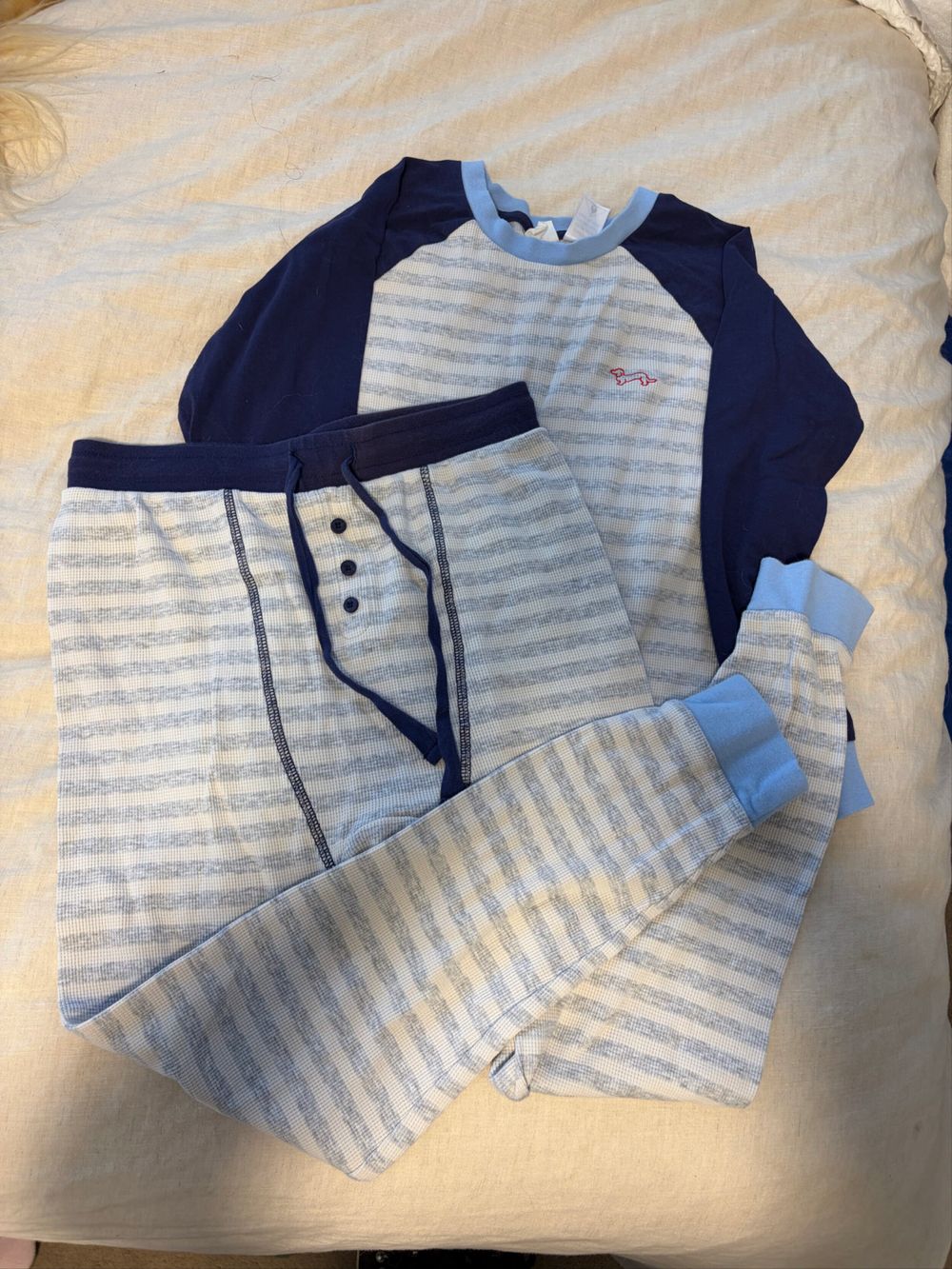 Peter Alexander Blue Striped Pyjama Set