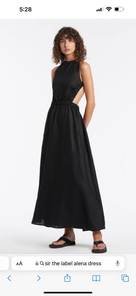 sir the label alena maxi dress Sir The Label