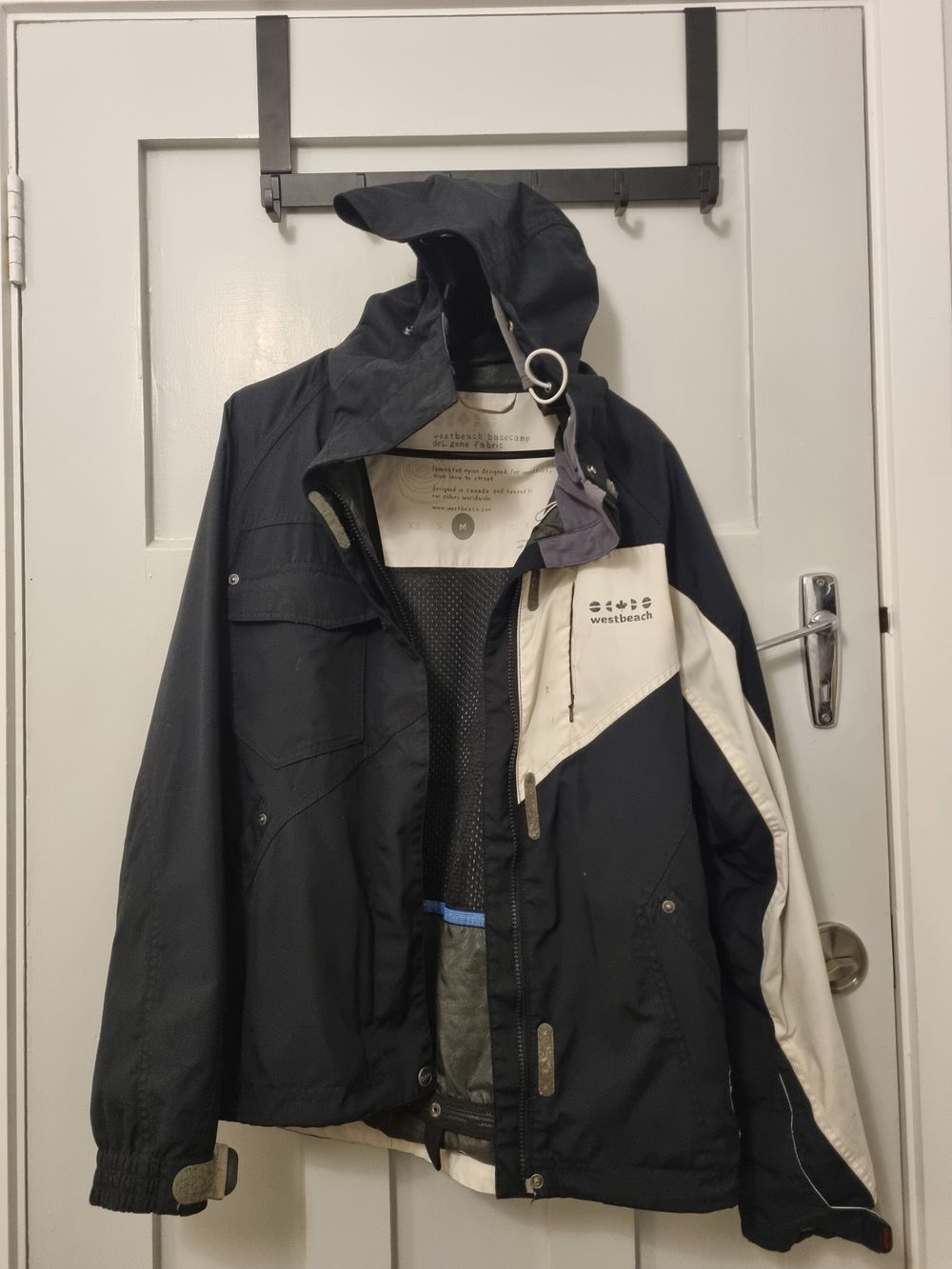Westbeach Black And White Ski Hooded Jacket