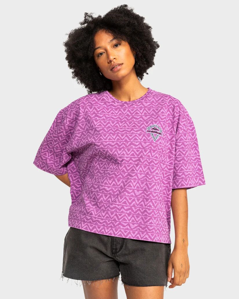 Uni AOP Boyfriend Crop