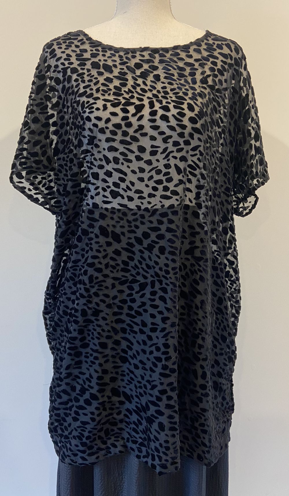 Sheer Black Dress / Tunic
