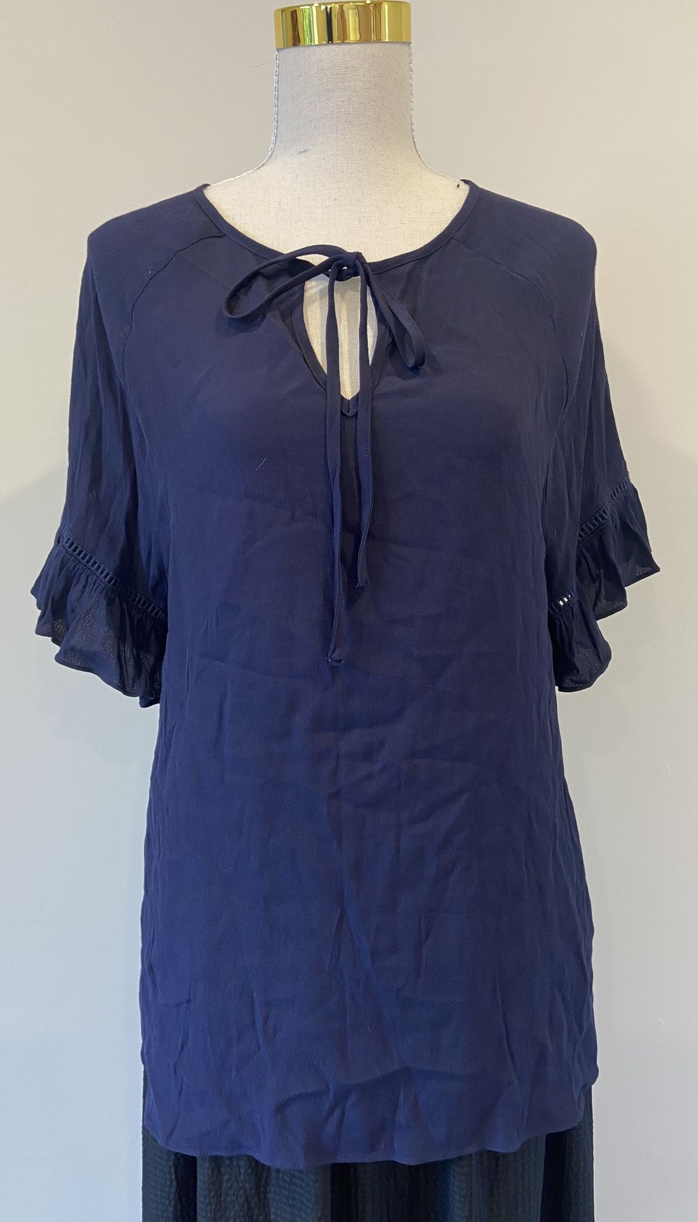 Navy Andrea Moore Top