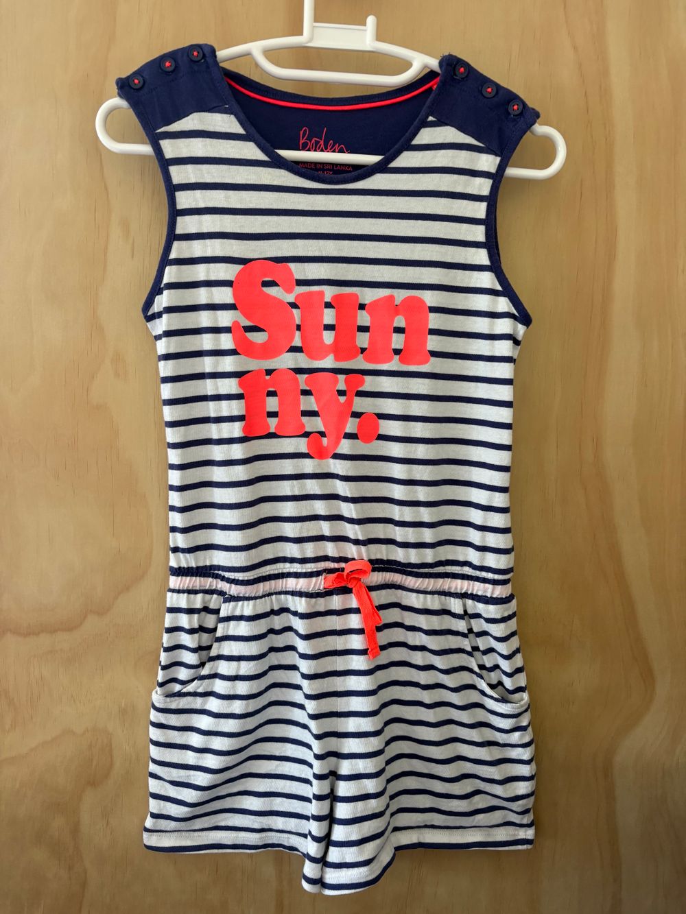 Boden Playsuit, Kids size 11 - 12