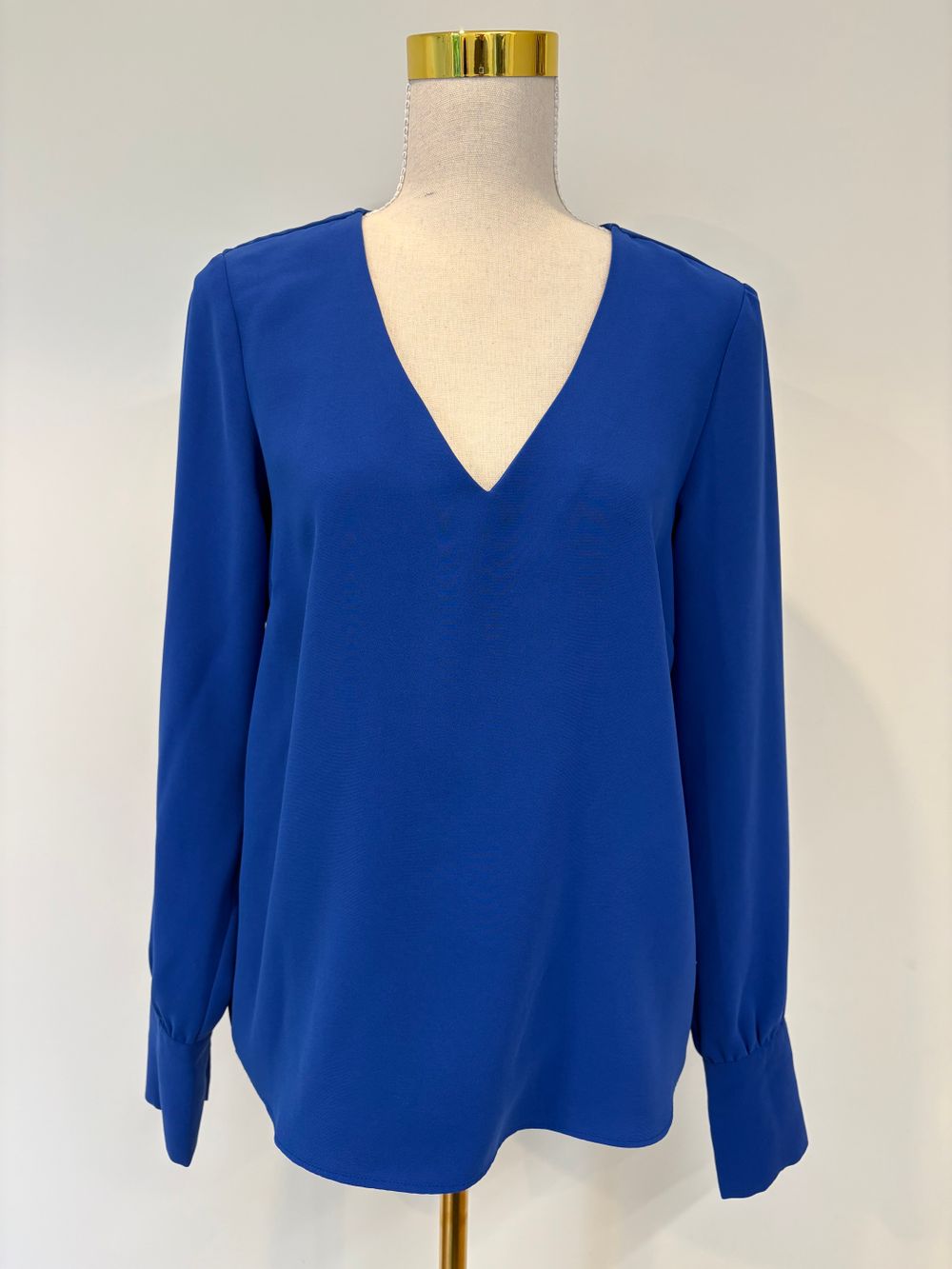 H&M Blue Long Sleeved Top