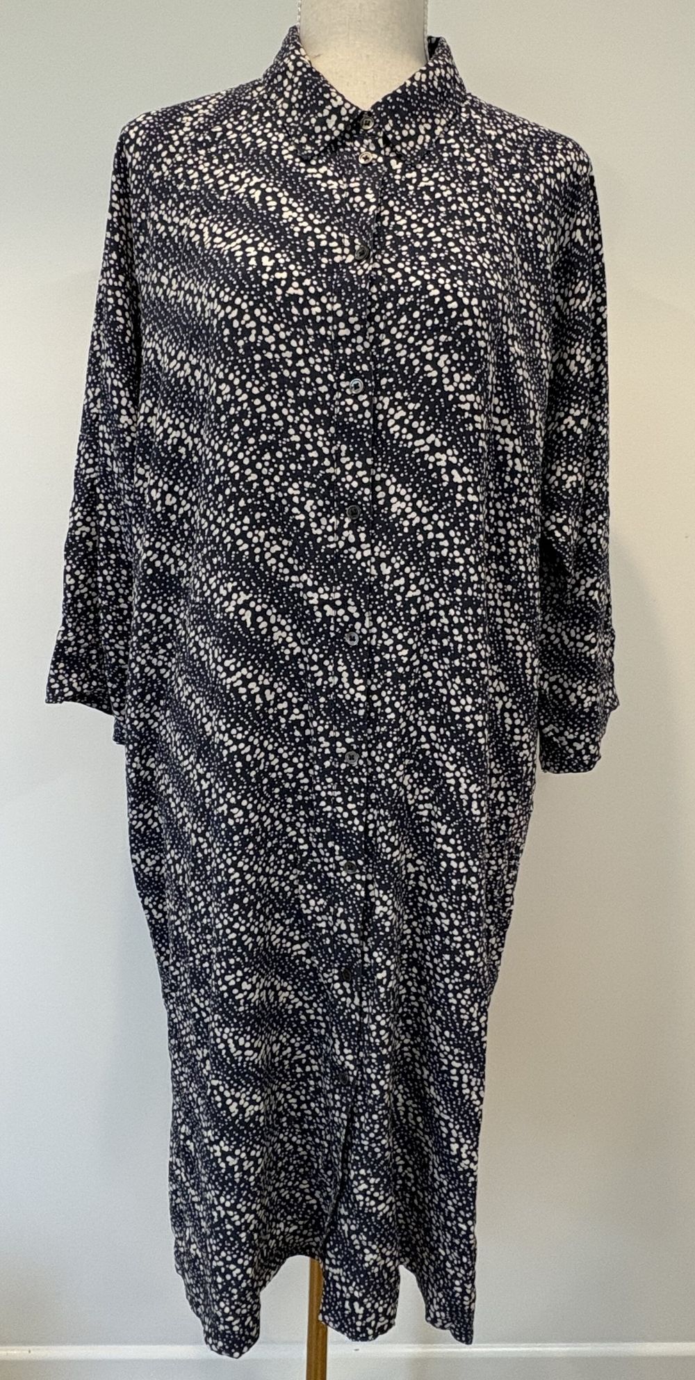 trenery silk dress Trenery Silk Twill Abstract Print Dress