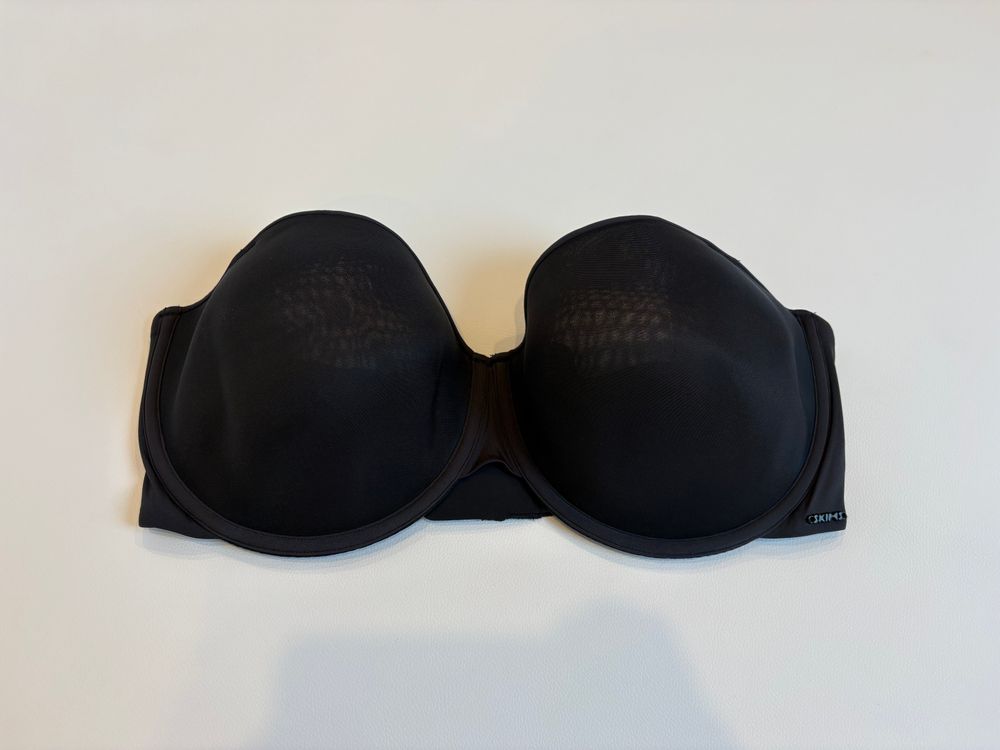 Skims Black Strapless Bra - 42DD