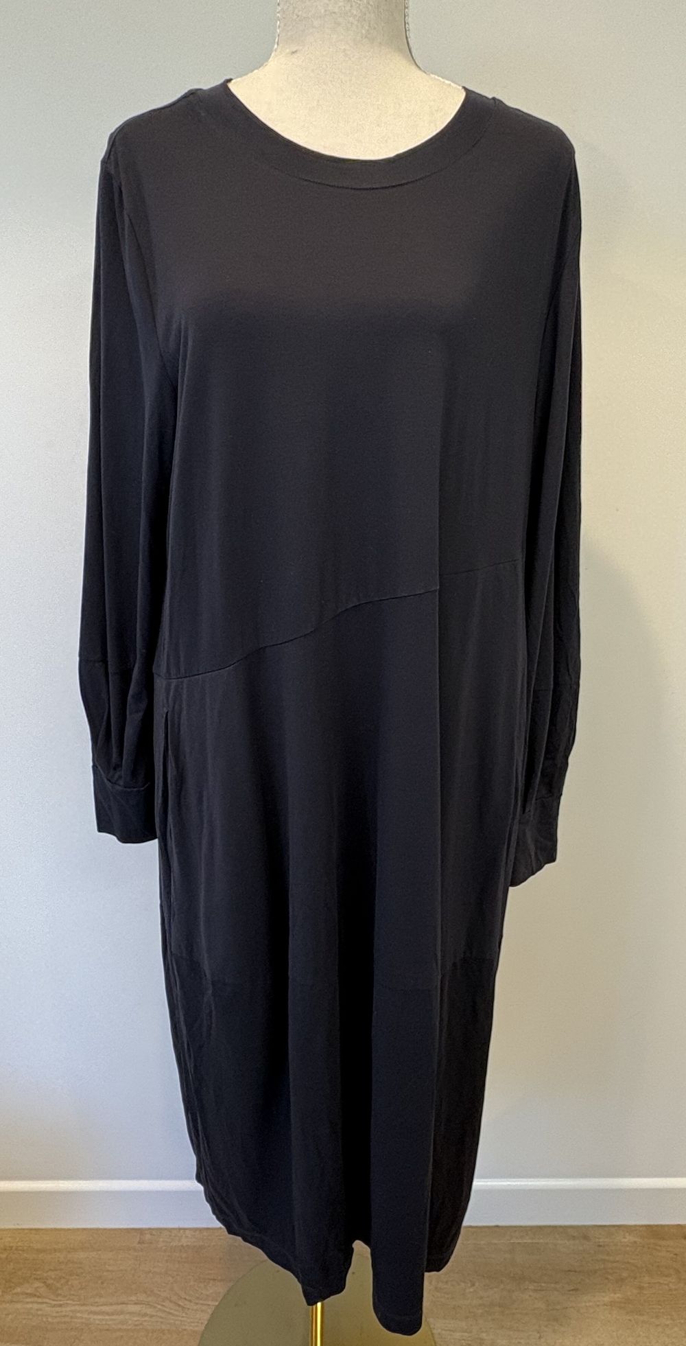 Jigsaw Dress - Navy - L