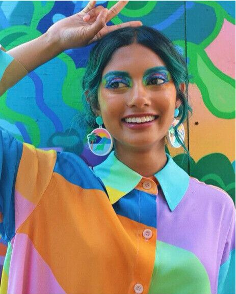 ‘OBUS’ COSMIC WAVE OVERSIZED LONG SLEEVE SHIRT ???? ✨