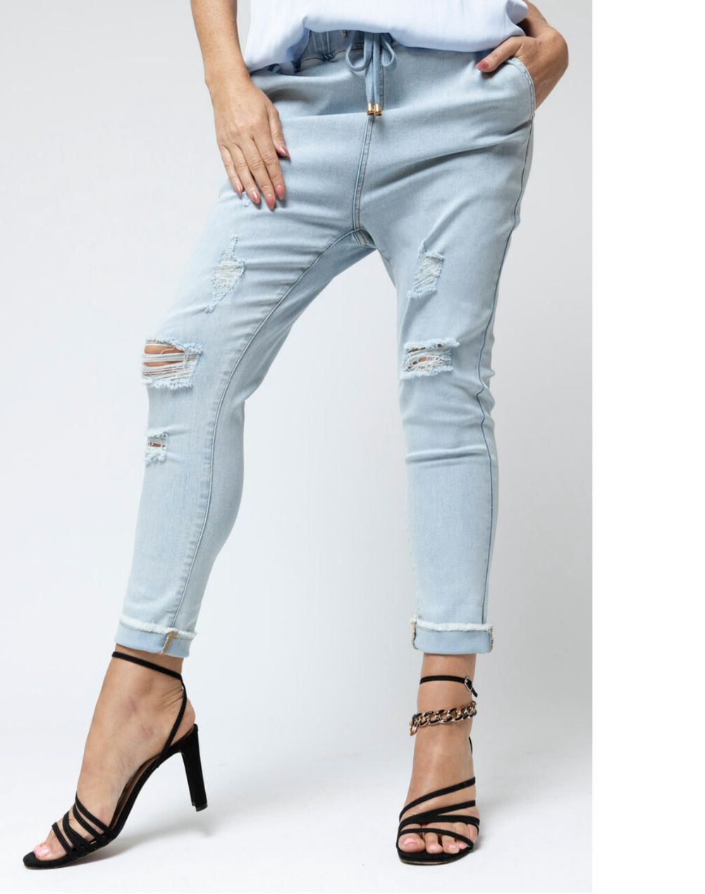 Drop Crotch Jeans