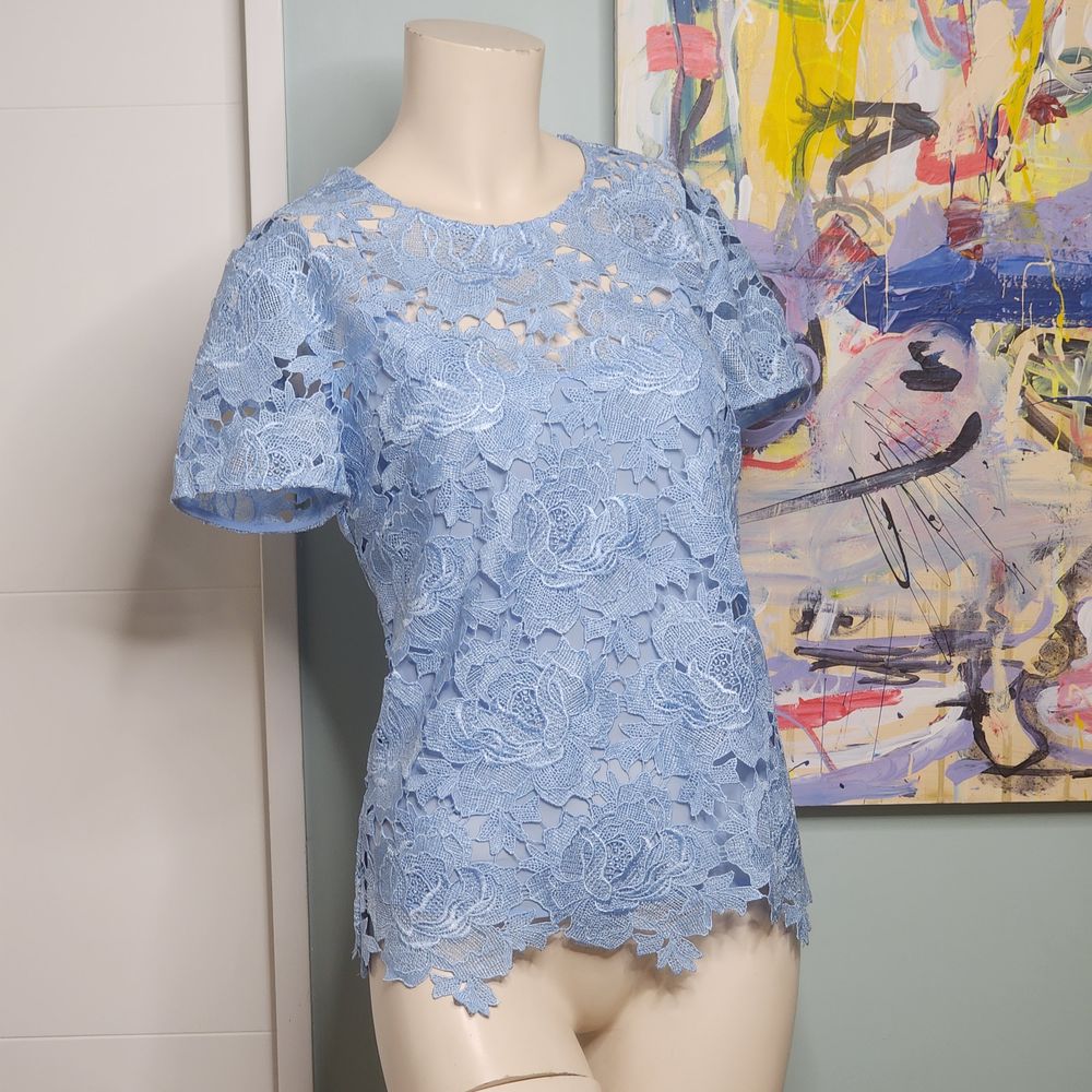 Kate Sylvester Castine Lace Top - NEW