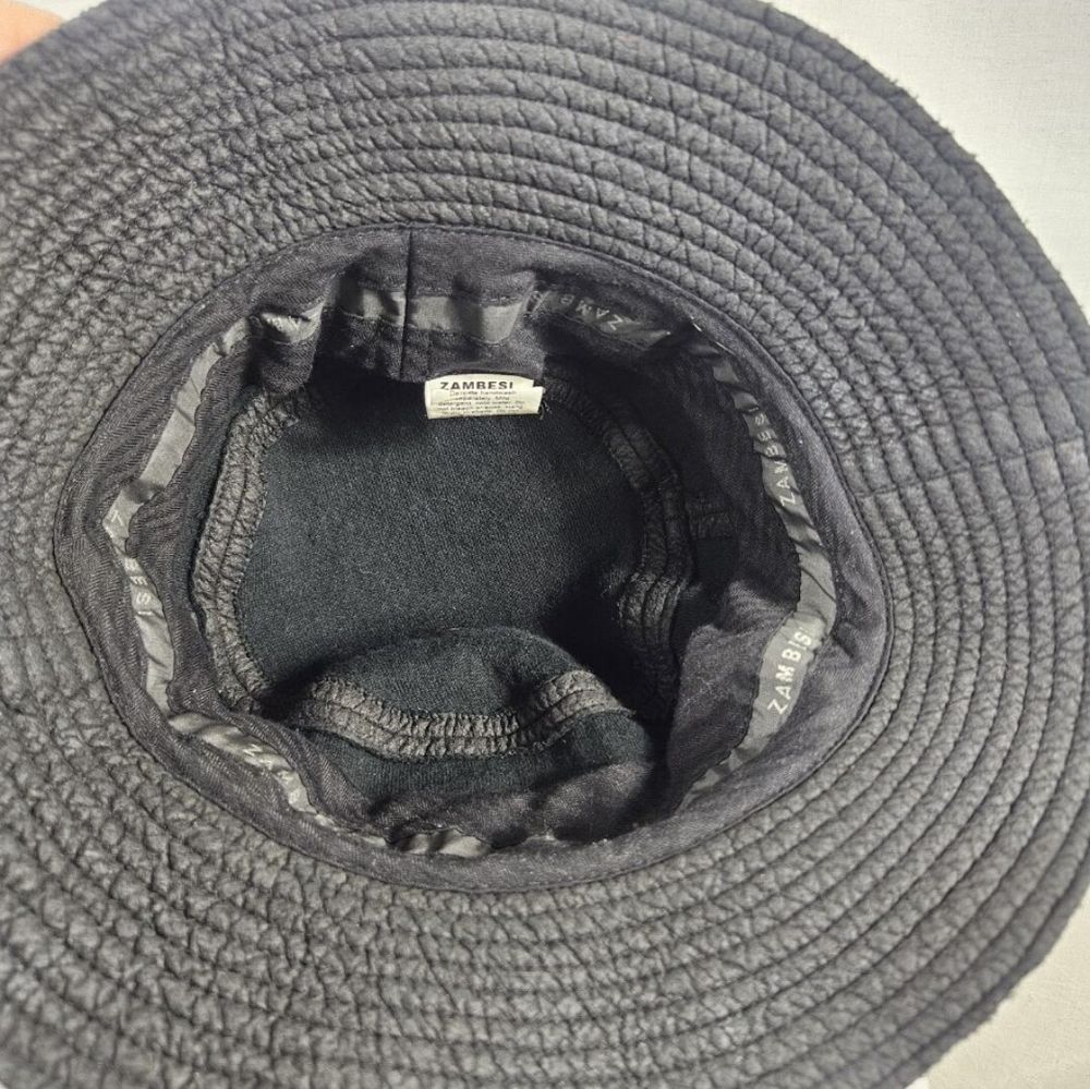 Zambesi Black Bucket Hat