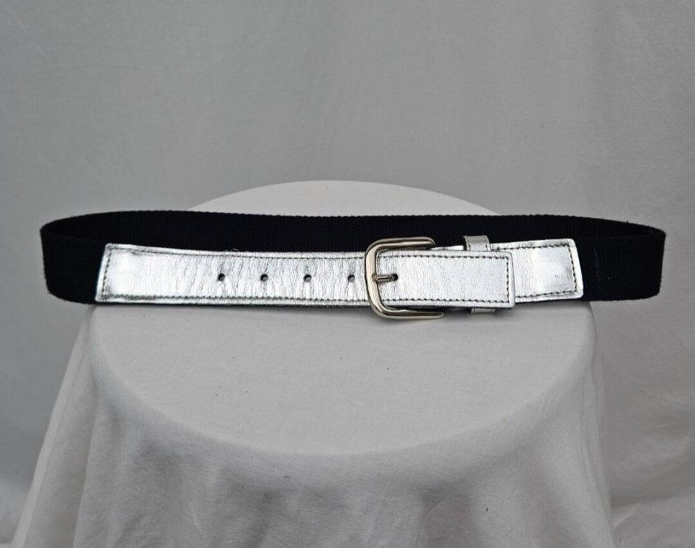 Zambesi Black and Silver Belt