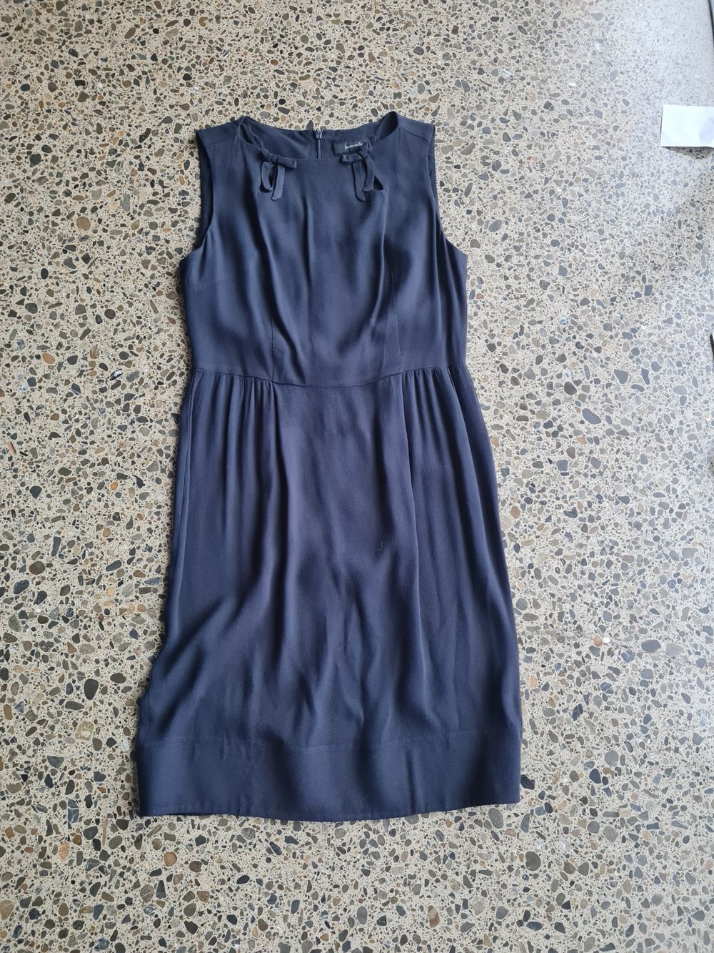 Karen Walker Navy Sleeveless Dress