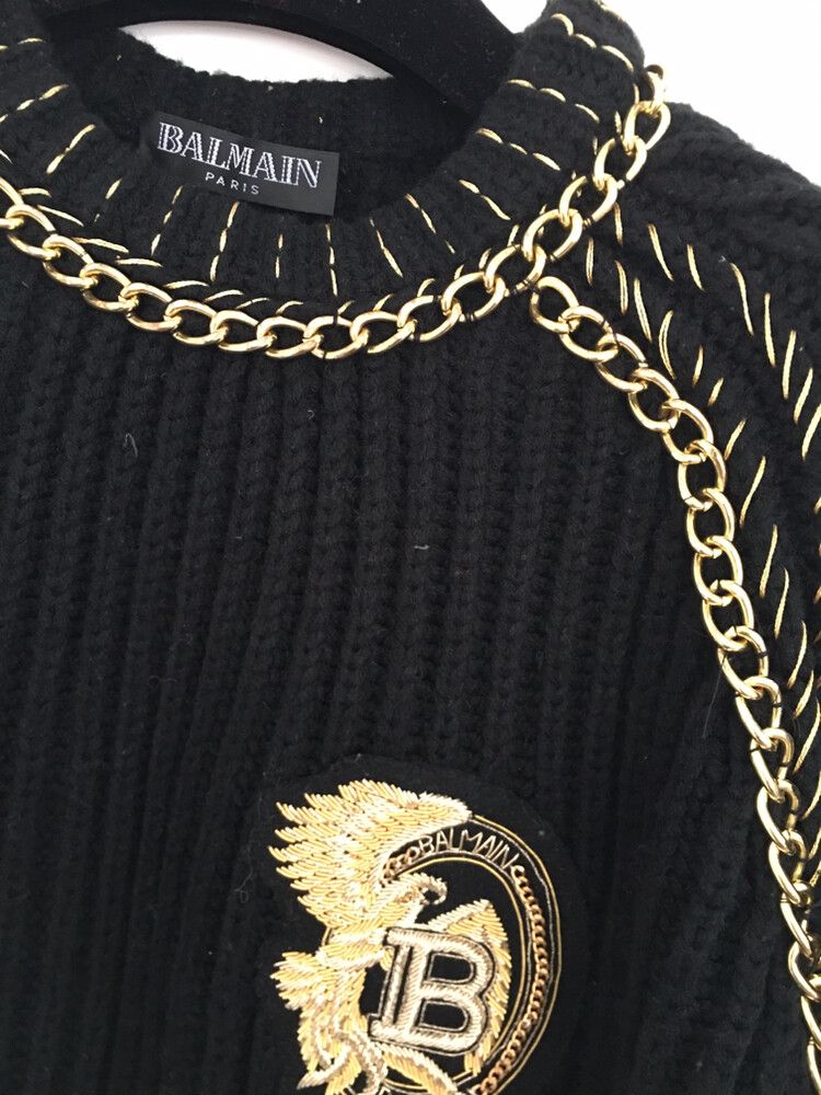 Balmain Special Edition Wool Sweater