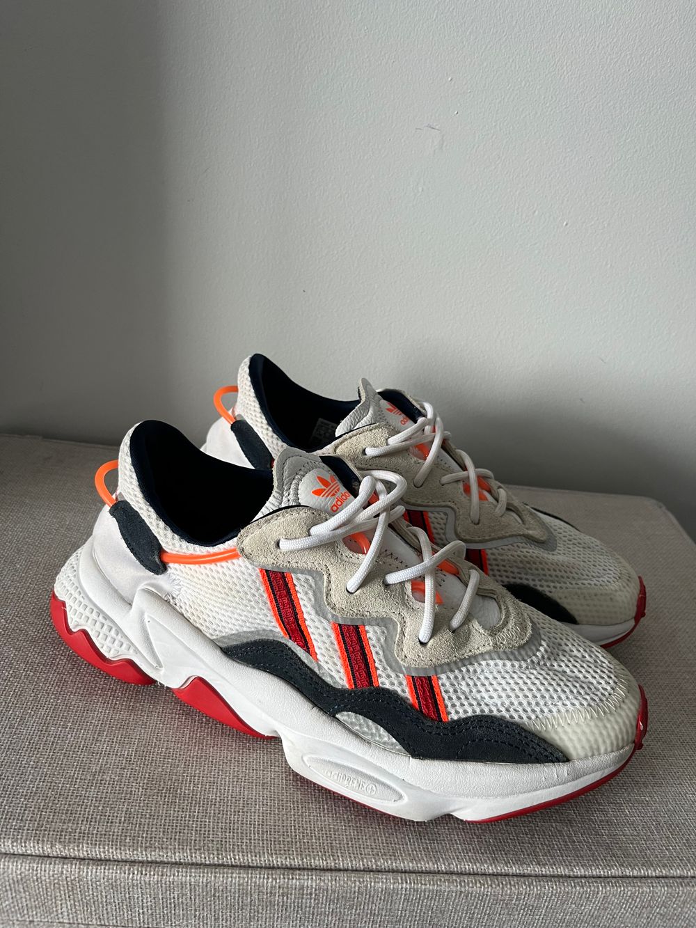 Adidas Ozweego Rare Orange White Navy Size UK 5.5 US 7.5