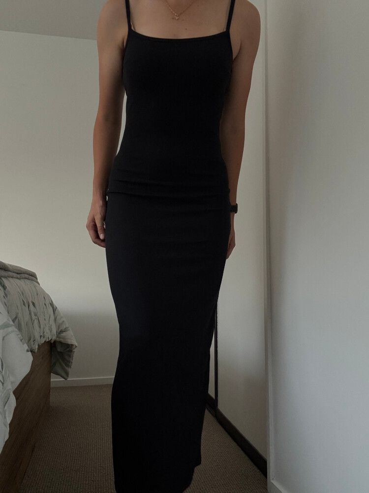 Kookai - Kookai Black Maxi Dress on Designer Wardrobe Kookai - Kookai Black Maxi Dress on Designer Wardrobe