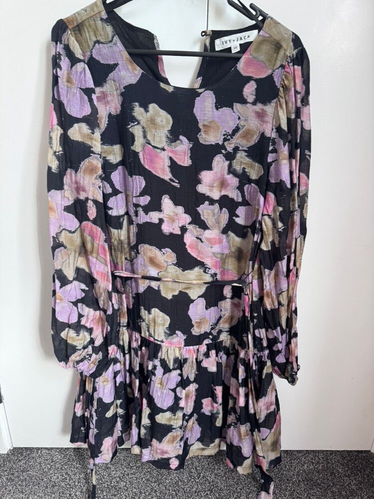 Ivy + Jack Floral Midi Dress