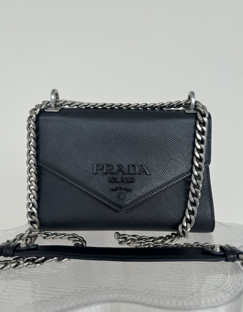 Prada Monochrome Crossbody
