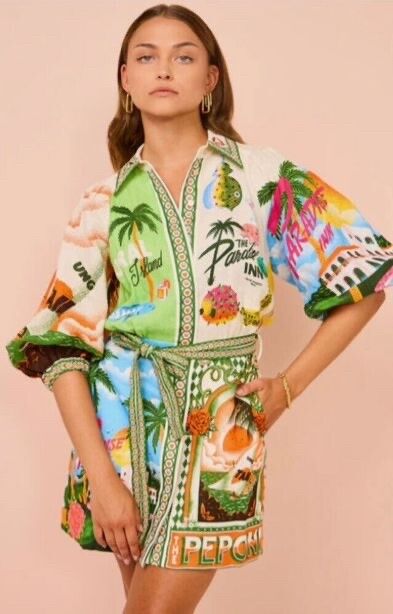 Paradiso mini dress