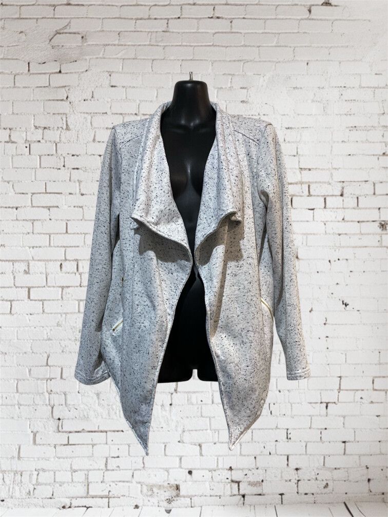 Wild Child Grey Speckled Jacket (Size L)