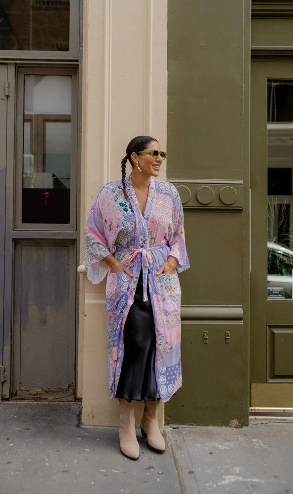 SPELL & THE GYPSY ROBE Size S-M 8-12 AU&UK  ‘CHA CHA’ Midi Jacaranda.