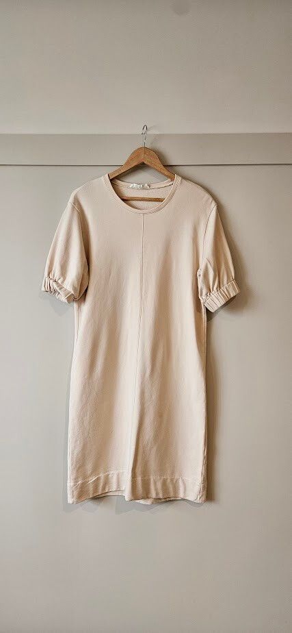 Juliette Hogan cream dress