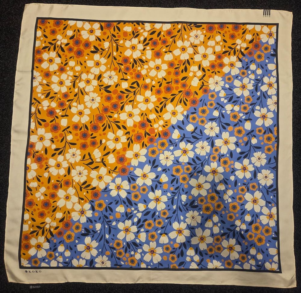 Koko Monde Designer Floral Scarf