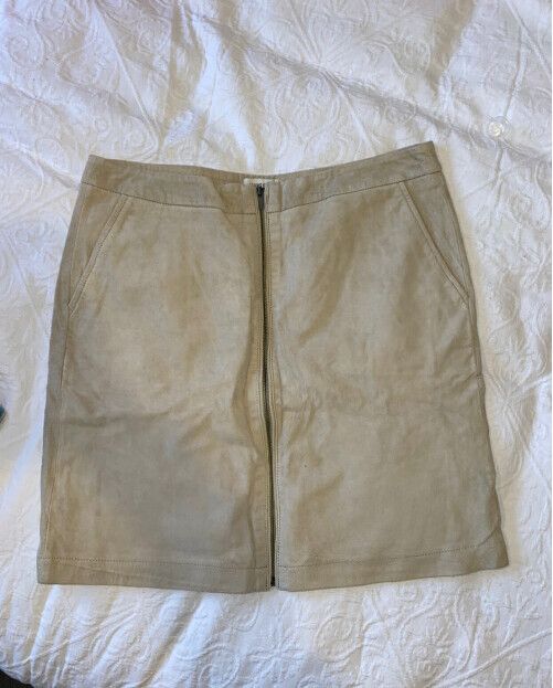 Suede Skirt