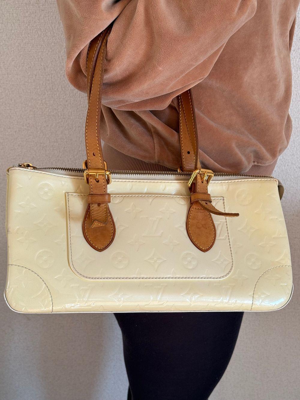 Louis Vuitton Vernis shoulder bag - Pearl