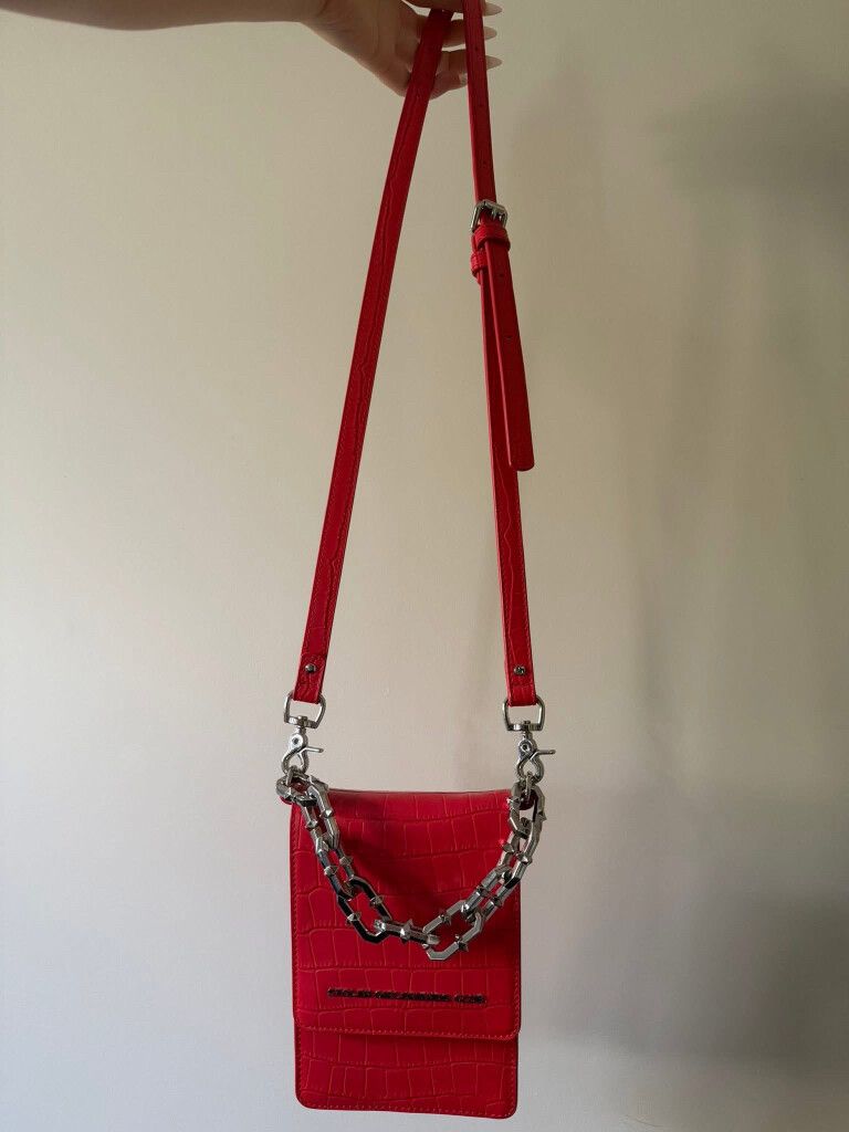 Stolen Girlfriends Club Red Crossbody Bag