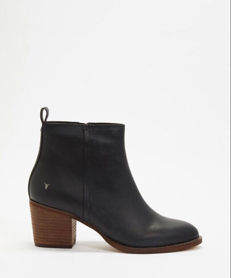 Windsor Smith Black Heeled Boots