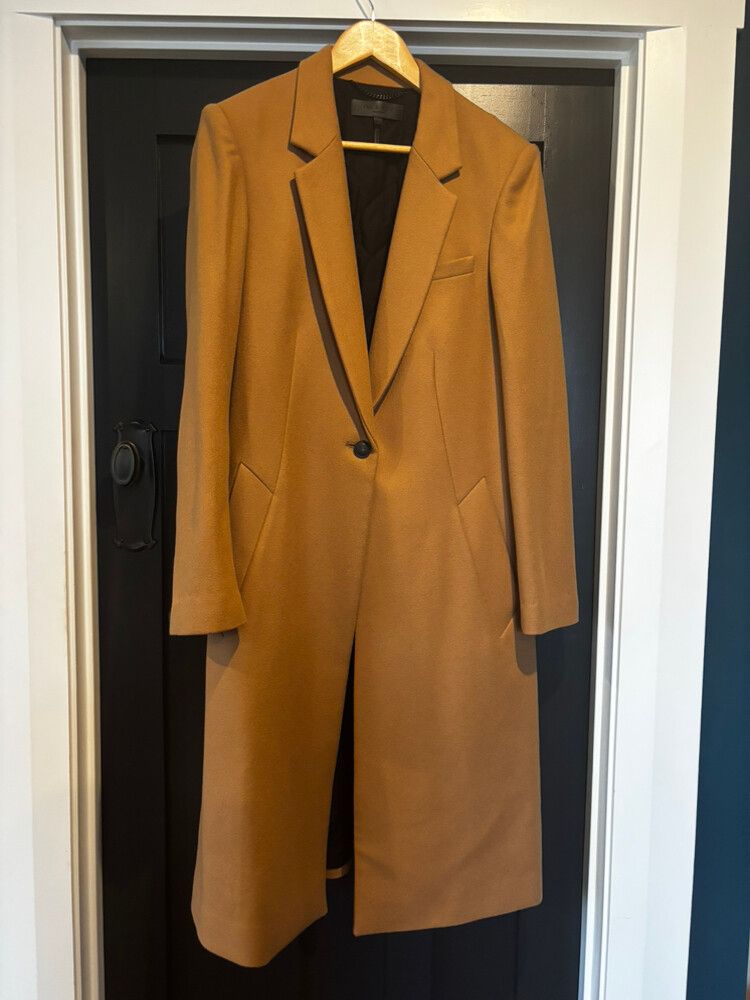 Rag & Bone Camel Wool Coat