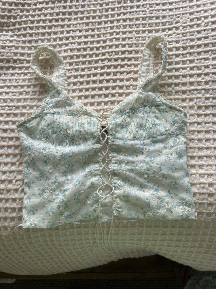 white fox corset