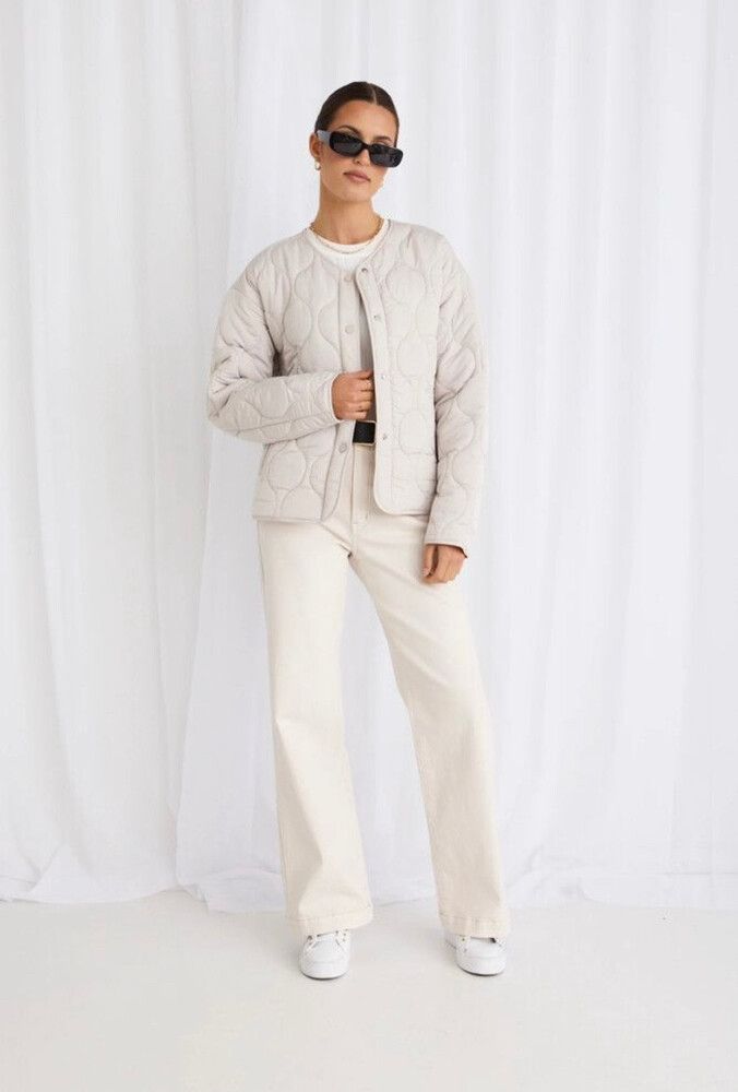 Apex Jacket In Putty