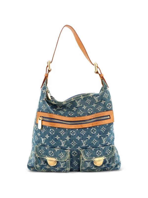 Louis Vuitton Baggy GM Denim Shoulder Bag