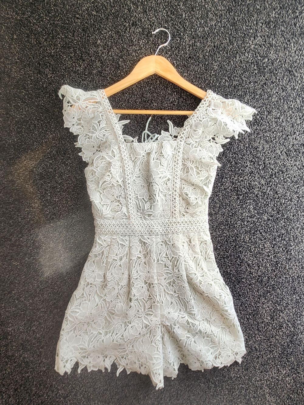 Mint Lace Playsuit