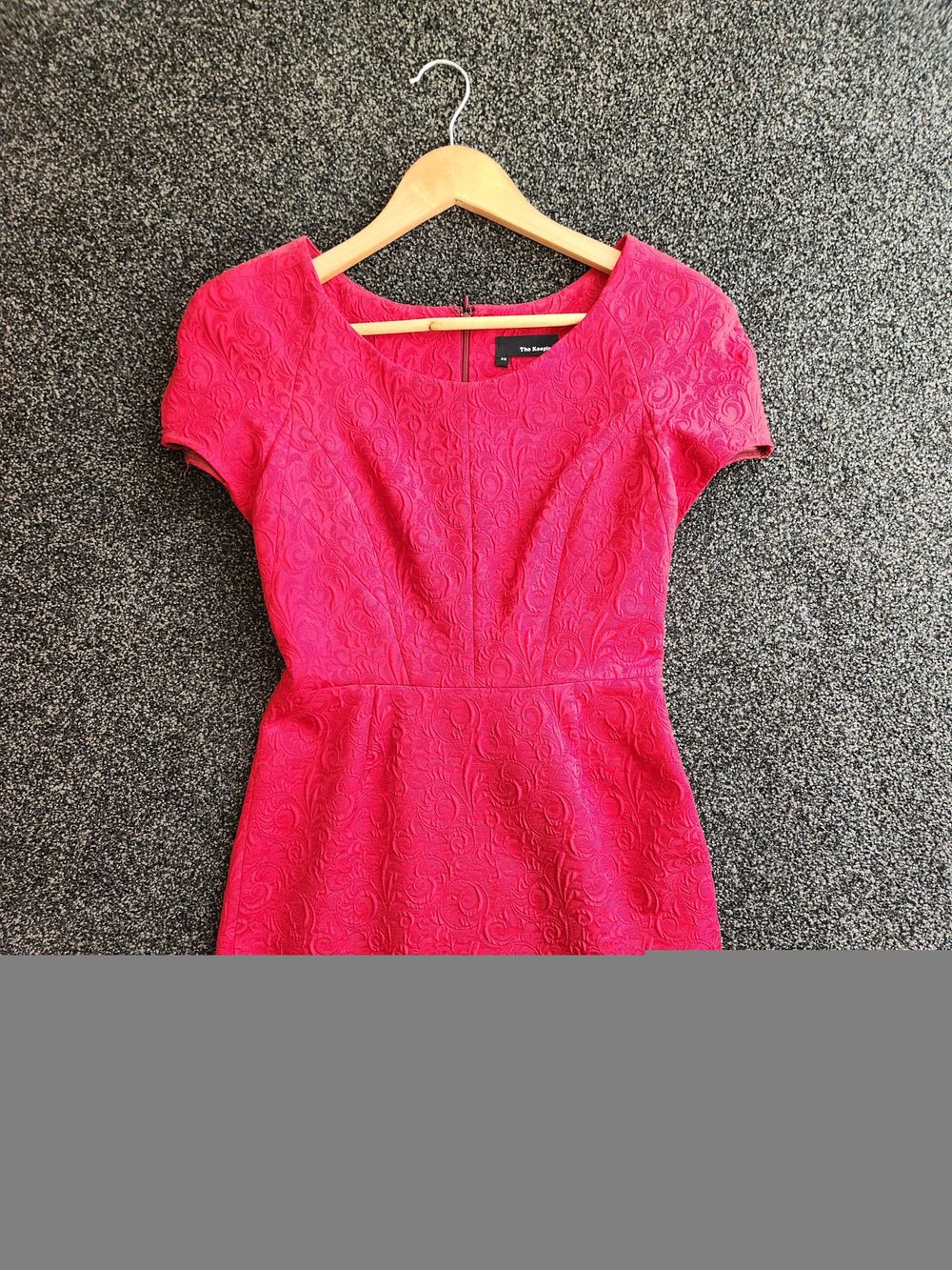 strapless open back dress The Kooples Dress main image 1