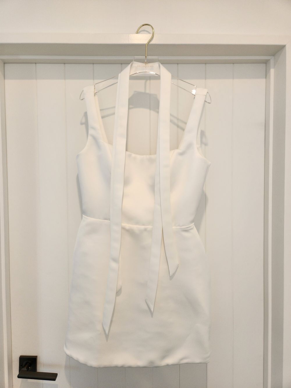 Trish Peng Mini Wedding Dress – One-Off Design – Detachable Bows – Bridal/Reception