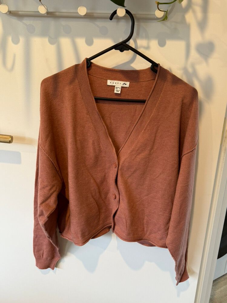 Pink Rusty Cardigan