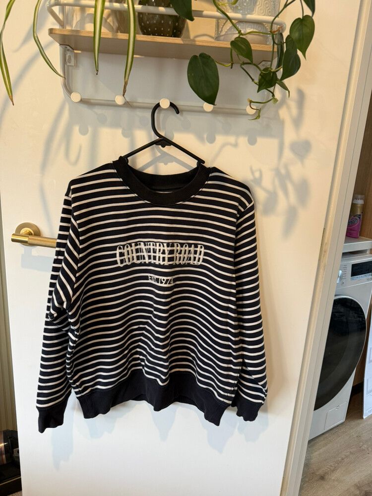Navy Blue Crew Neck Jumper