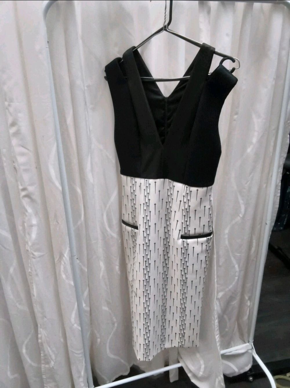 Manning Cartell Black and White Printed Dress
