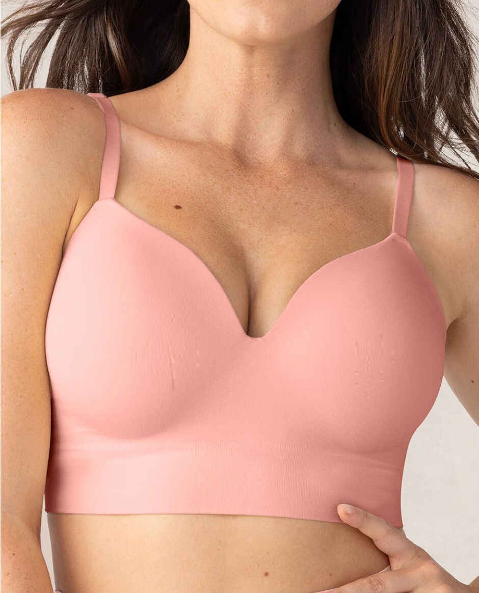 Shapermint Truekind Supportive Comfort Wireless Shaping Bra - L